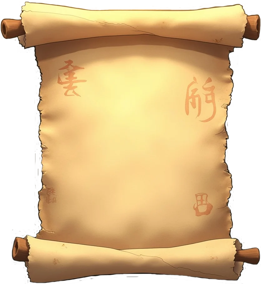 Decorative scroll